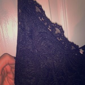 Black lace spaghetti strapped dress (NEW w/tags)